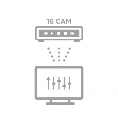 Configuration à distance NVR 16 caméras