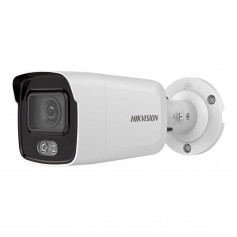 Caméra 4K H265+ ColorVu vision couleur de nuit micro intégré et AcuSense 2.0 Hikvision DS-2CD2087G2-LU
