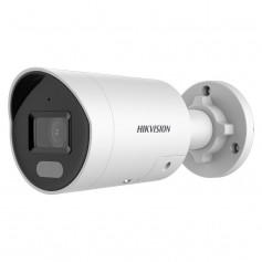 Caméra ColorVu 4MP H265+ micro intégré et défense active Hikvision DS-2CD2047G2-LU/SL AcuSense vision couleur de nuit 40 mètres