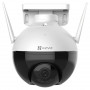 Pack de 2 caméras de surveillance extérieure WIFI Full HD avec vision couleur la nuit et IA EZVIZ C8C