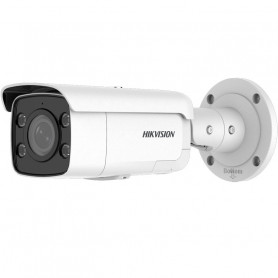 Caméra ColorVu 4MP H265+ micro intégré et défense active Hikvision DS-2CD2T47G2-LSU/SL(2.8mm) vision couleur de nuit 60 mètres