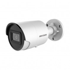 Caméra AcuSense 2.0 micro intégré 4MP H265+ Hikvision DS-2CD2046G2-IU vision de nuit 40 mètres Powered by DarkFighter